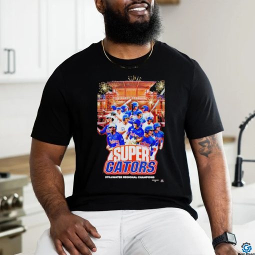 Super Gators Stillwater Regional Champions team player Shirt