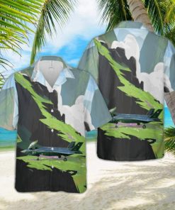 Swiss Air Force F35 Hawaiian Shirt