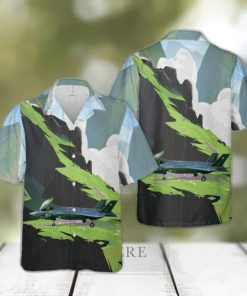 Swiss Air Force F35 Hawaiian Shirt