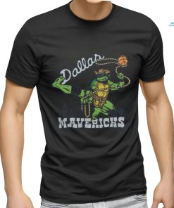 TMNT Leonardo X Dallas Mavericks shirt