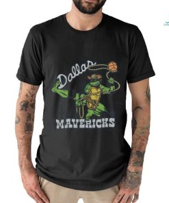 TMNT Leonardo X Dallas Mavericks shirt