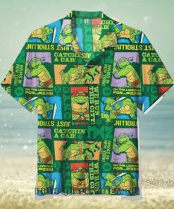 TMNT We Run This City Short Sleeve Hawaiian Shirt