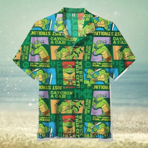 TMNT We Run This City Short Sleeve Hawaiian Shirt