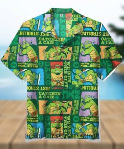 TMNT We Run This City Short Sleeve Hawaiian Shirt