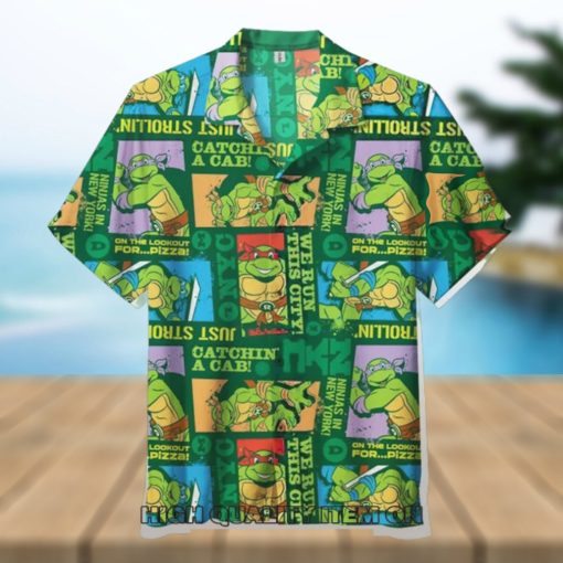 TMNT We Run This City Short Sleeve Hawaiian Shirt