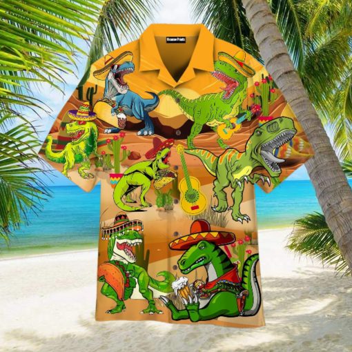 Tacosaurus Cinco De Mayo Aloha Hawaiian Shirts For Men For Women