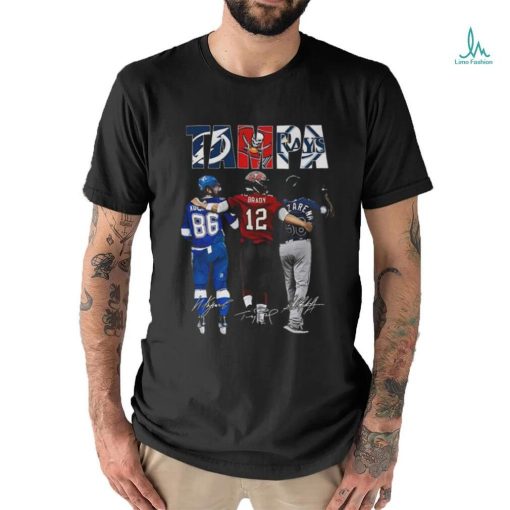 Tampa Bay Sports Team Player 2024 Signature T Shirt