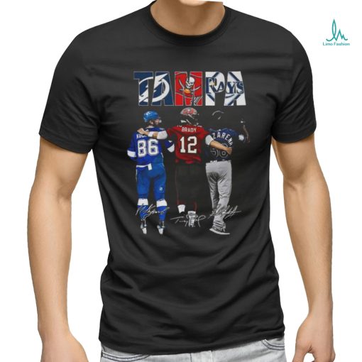 Tampa Bay Sports Team Player 2024 Signature T Shirt