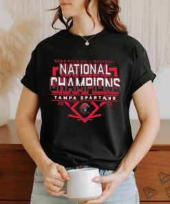 Tampa Spartans 2024 NCAA Division II Baseball National Champions shirt