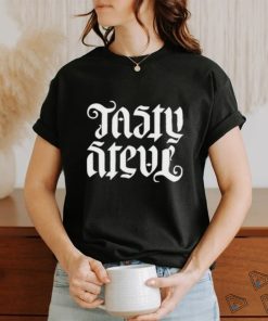 Tasty Steve Ambigram t shirt