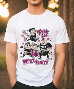 Teen Age Bottle Rocket Flintstones T shirt