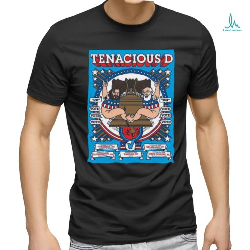 Tenacious D 2024 A Fall US Tour Columbus Bloomington Madison Kalazoo And State College shirt