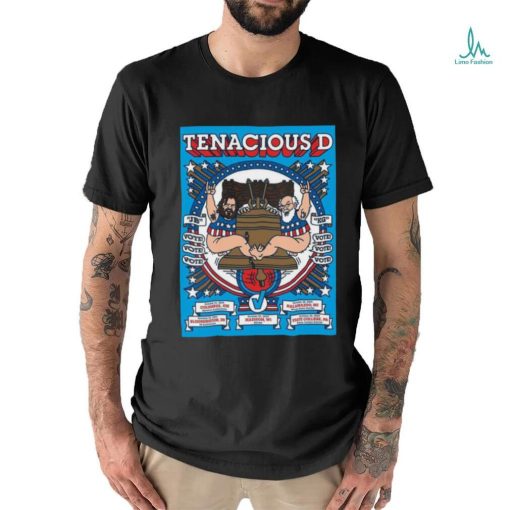 Tenacious D 2024 A Fall US Tour Columbus Bloomington Madison Kalazoo And State College shirt