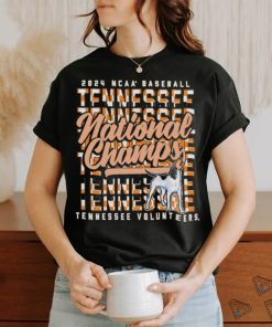 Tennessee Orange Tennessee Volunteers 2024 NCAA Men’s Baseball College World Series Champions Comfort Colors Stack T Shirt