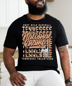 Tennessee Orange Tennessee Volunteers 2024 NCAA Men’s Baseball College World Series Champions Comfort Colors Stack T Shirt