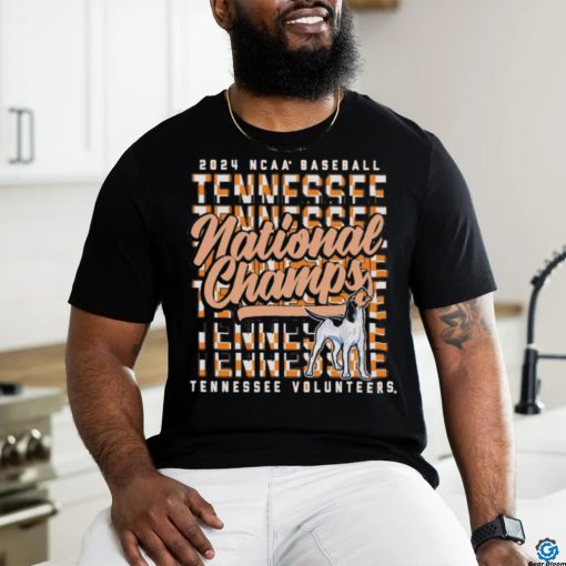 Tennessee Orange Tennessee Volunteers 2024 NCAA Men’s Baseball College World Series Champions Comfort Colors Stack T Shirt