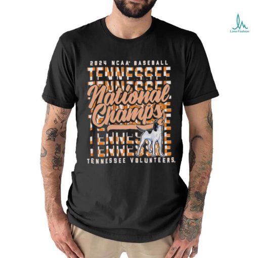 Tennessee Orange Tennessee Volunteers 2024 NCAA Men’s Baseball College World Series Champions Comfort Colors Stack T Shirt