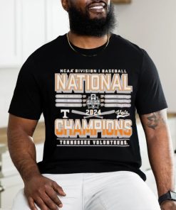 Tennessee Orange Tennessee Volunteers 2024 NCAA Men’s Baseball College World Series Champions Schedule T Shirt