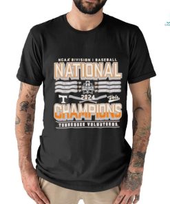 Tennessee Orange Tennessee Volunteers 2024 NCAA Men’s Baseball College World Series Champions Schedule T Shirt