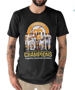 Tennessee Volunteers 2024 NCAA Baseball Champions Signature T Shirt