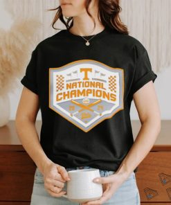 Tennessee Volunteers 2024 NCAA Men’s Baseball College World Series Champions Shield Shirt