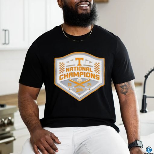 Tennessee Volunteers 2024 NCAA Men’s Baseball College World Series Champions Shield Shirt