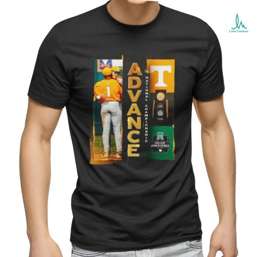 Tennessee Volunteers Baseball Advance To The National Championship 2024 NCAA Division I Men’s College World Series Omaha Finals shirt