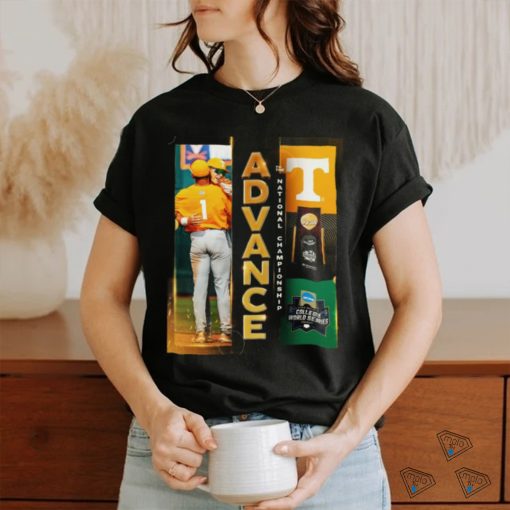 Tennessee Volunteers Baseball Advance To The National Championship 2024 NCAA Division I Men’s College World Series Omaha Finals shirt