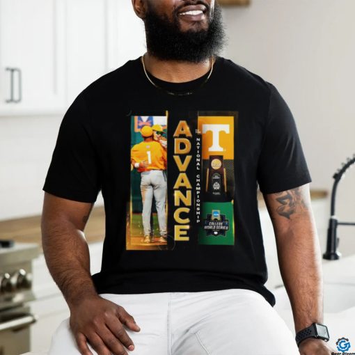 Tennessee Volunteers Baseball Advance To The National Championship 2024 NCAA Division I Men’s College World Series Omaha Finals shirt