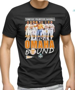 Tennessee Volunteers Baseball Team Omaha Bound Signatures shirt