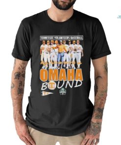 Tennessee Volunteers Baseball Team Omaha Bound Signatures shirt