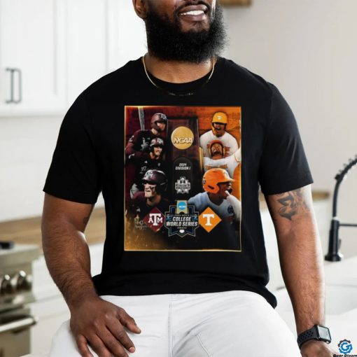 Tennessee Volunteers Baseball Vs Texas A&M Baseball Matchup 2024 NCAA Division I Men’s College World Series Omaha shirt