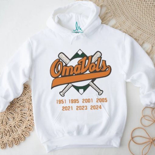 Tennessee Volunteers Omavols 1951, 1995, 2001, 2005, 2021, 2023, 2024 Shirt