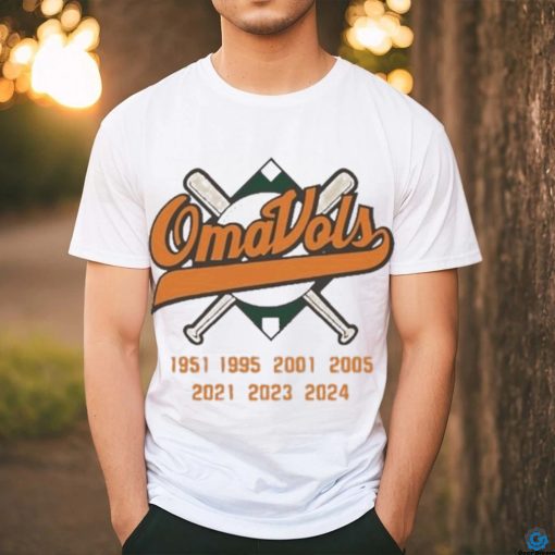 Tennessee Volunteers Omavols 1951, 1995, 2001, 2005, 2021, 2023, 2024 Shirt