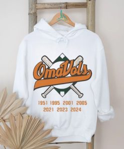 Tennessee Volunteers Omavols 1951, 1995, 2001, 2005, 2021, 2023, 2024 Shirt
