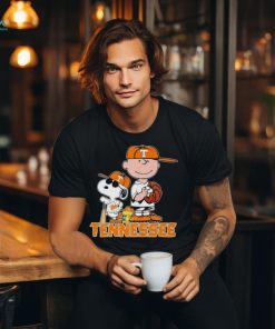 Tennessee Volunteers baseball Snoopy Peanuts Shirt