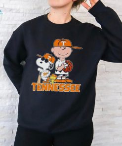 Tennessee Volunteers baseball Snoopy Peanuts Shirt