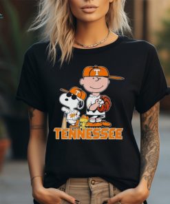 Tennessee Volunteers baseball Snoopy Peanuts Shirt