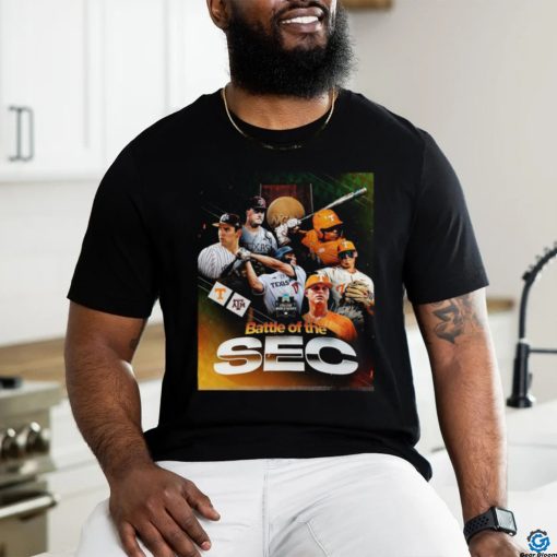 Tennessee Volunteers vs Texas A&M 2024 NCAA Baseball Men’s Battle Of The SEC Shirt
