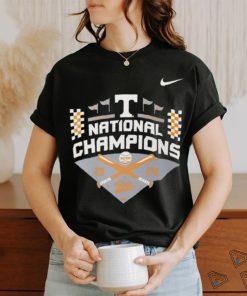 Tennessee Volunteers x Nike 2024 NCAA Men’s Baseball College World Series Champions Official Logo Shirt