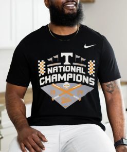 Tennessee Volunteers x Nike 2024 NCAA Men’s Baseball College World Series Champions Official Logo Shirt