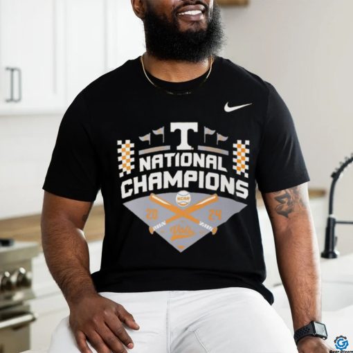 Tennessee Volunteers x Nike 2024 NCAA Men’s Baseball College World Series Champions Official Logo Shirt