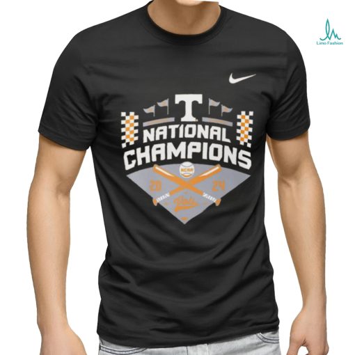 Tennessee Volunteers x Nike 2024 NCAA Men’s Baseball College World Series Champions Official Logo Shirt