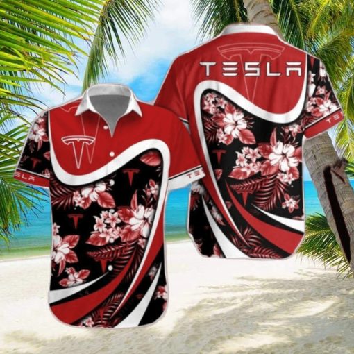 Tesla Combo Hawaiian Shirt And Shorts Summer Gift For Beach Lover