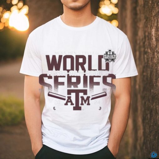 Texas A&M Aggies 2024 CWS Island Glow Logo shirt