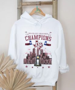 Texas A&M Aggies 2024 college world series champions city shirt