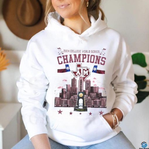 Texas A&M Aggies 2024 college world series champions city shirt