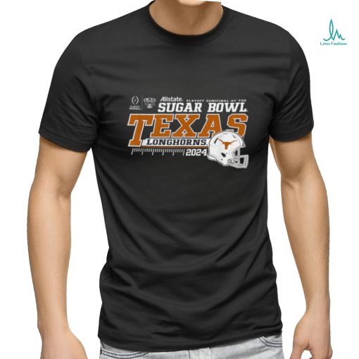 Texas Longhorns 2024 CFP Semi Sugar Bowl Football Helmet T Shirt