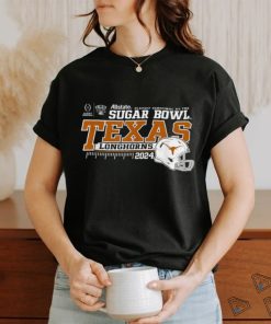 Texas Longhorns 2024 CFP Semi Sugar Bowl Football Helmet T Shirt