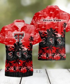 Texas Tech Red Raiders Ncaa Summer Button Up Hawaiian Shirt